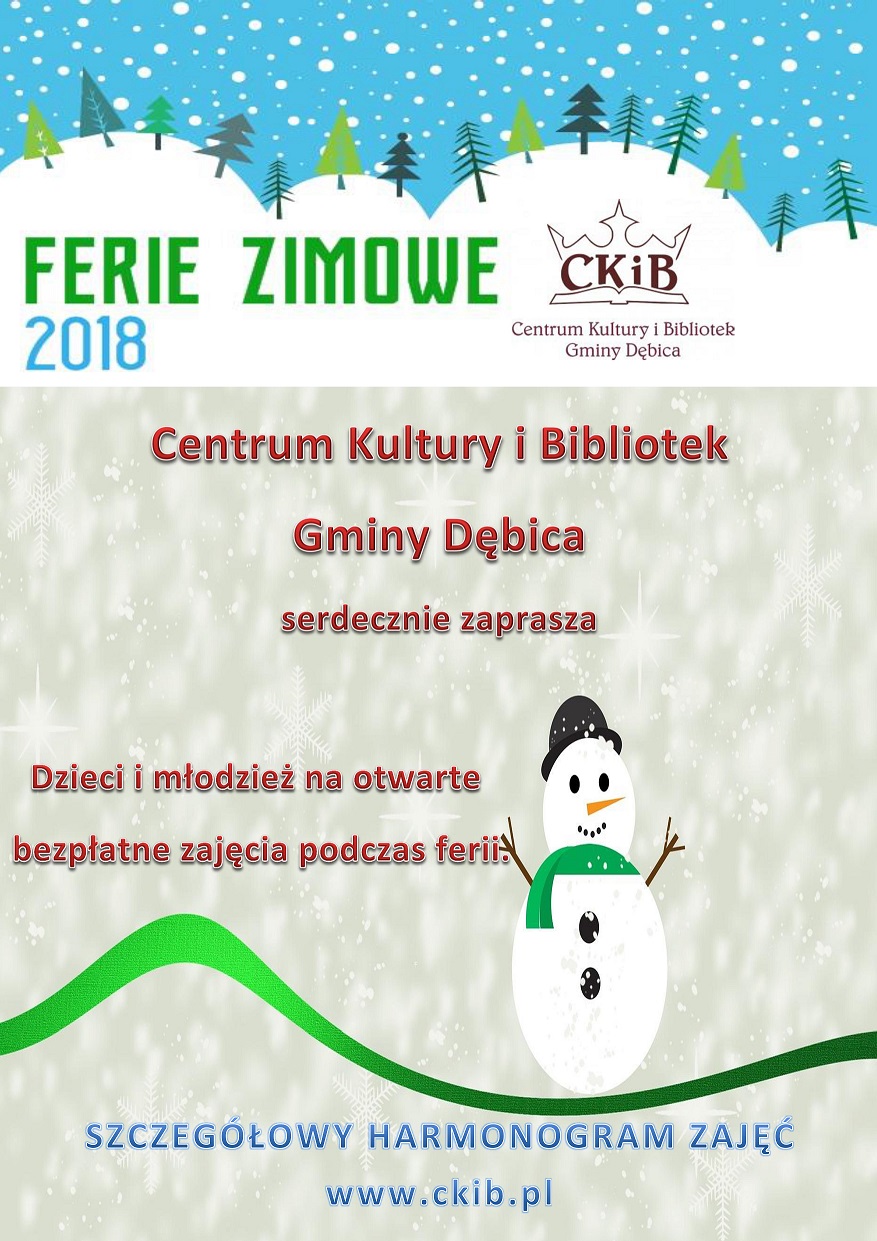2018 01 29 Ferie zimowe w CKiB web